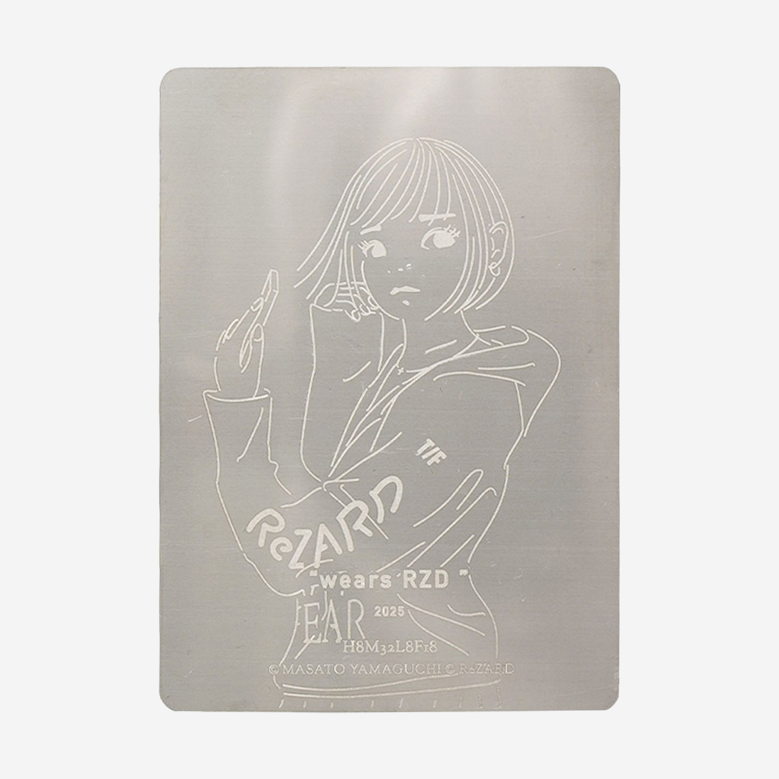 Ex.Trading Card Metal ver.1 SILVER