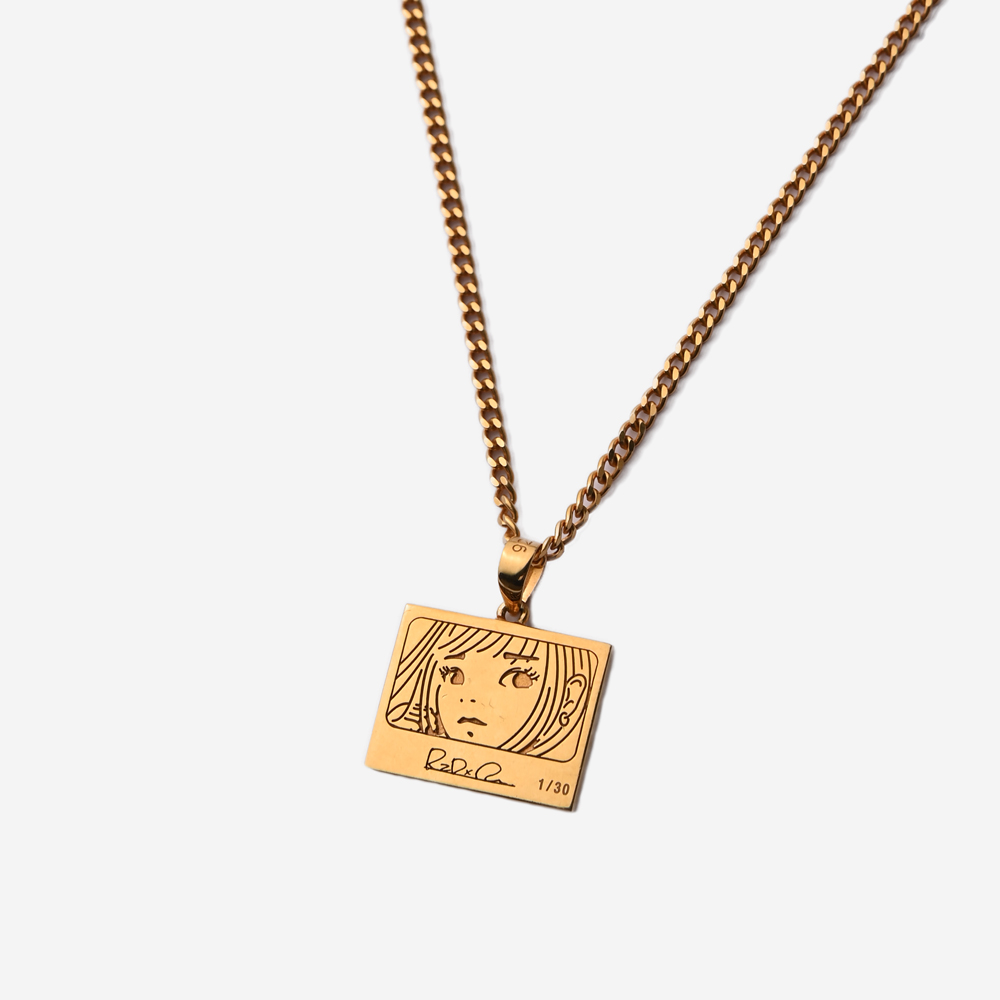 【抽選販売】Girl Neck Lace(GOLD)